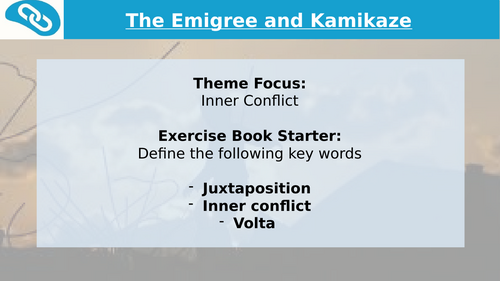 The Emigree and Kamikaze Comparison: Inner Conflict