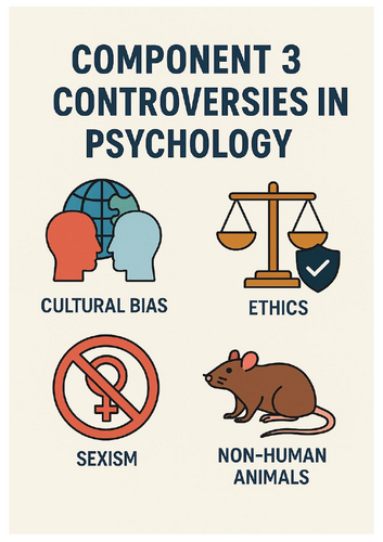 WJEC A Level Psychology Controversies Booklet