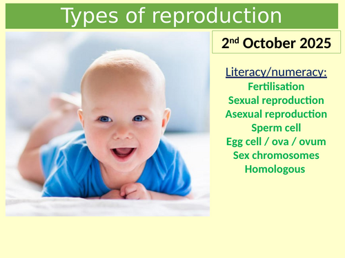 I&V.1 Types of reproduction