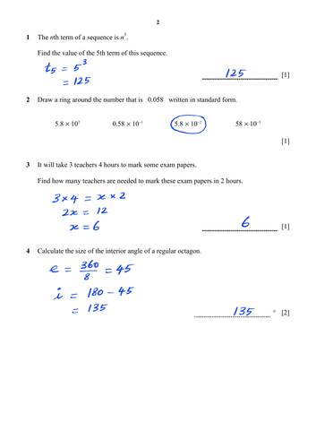 October 2024-Paper 2-Worked Solutions-Checkpoint Exam
