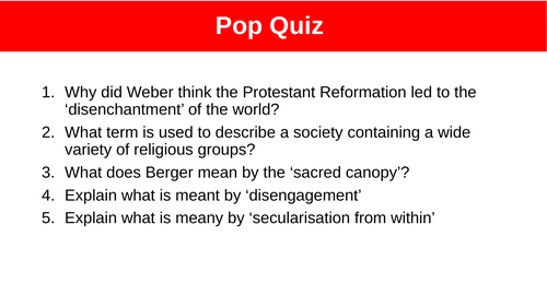 A Level Sociology: Sociology and Science