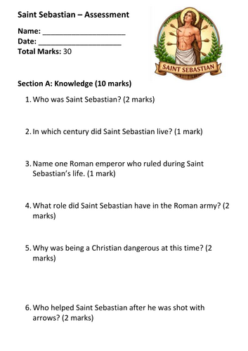 Saint Sebastian – Assessment