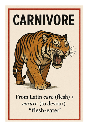 Etymology KS3 Ecology keywords