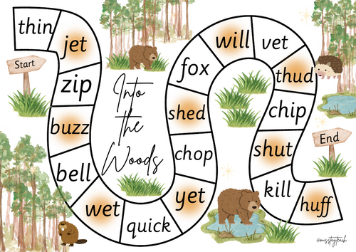 Into the Woods Roll and Race