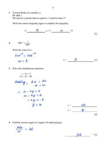 April 2024 Paper 1-Worked Solutions-Checkpoint Exam