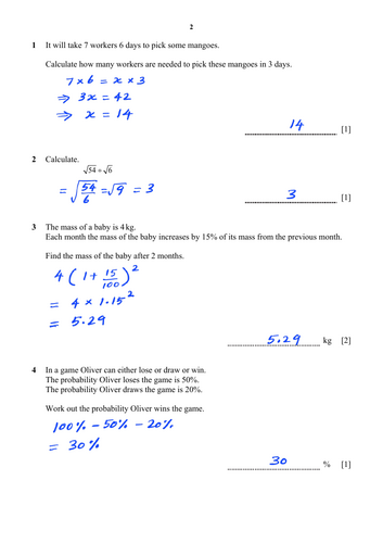 April 2024 Paper 2-Worked Solutions-Checkpoint Exam