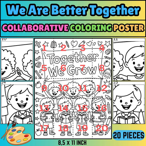 Back to School Printable Activity Pack | Fun Classroom Worksheets & Coloring Pages PDF