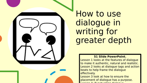 How to use dialogue in a narrative for greater depth