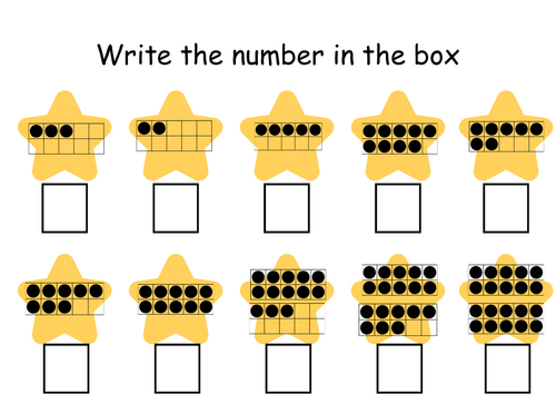 Star maths activities