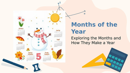Months of the Year powerpoint and suggested activities