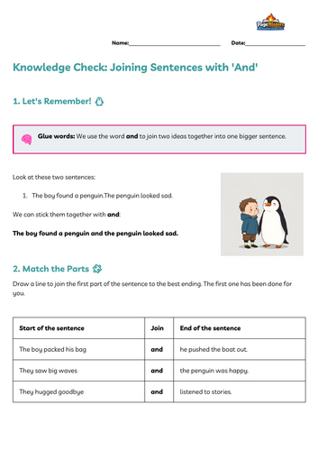 Lost and Found: Joining with 'and'