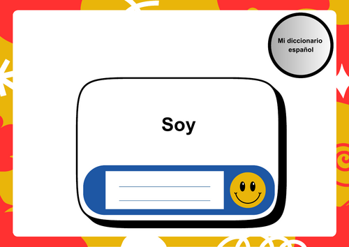 Spanish picture dictionary (Mi diccionario español)