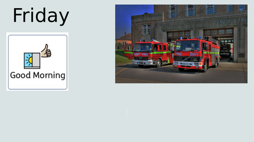 days of the week powerpoint