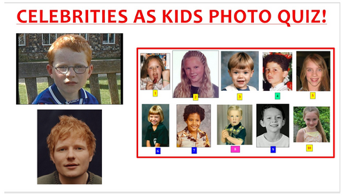2026 CELEBRITIES AS KIDS QUIZ!