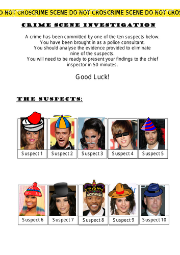 Data Handling  Fun Maths Investigation  Project