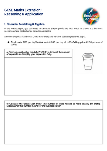 GCSE Foundation Maths - Practice Paper 1