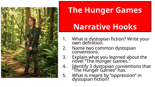 The Hunger Games - Chapter 1 Narrative Hooks