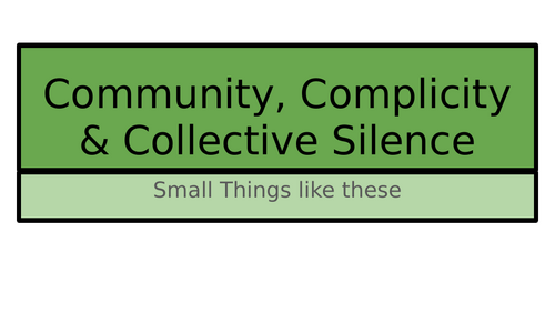 Small Things Like These – The Role of community