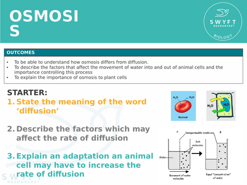 NEW WJEC (2026) GCSE Science - Osmosis