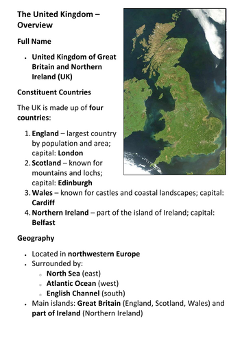 The United Kingdom – Overview