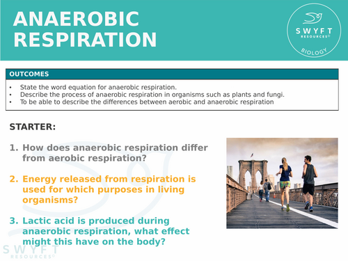 NEW WJEC (2026) GCSE Science - Anaerobic respiration