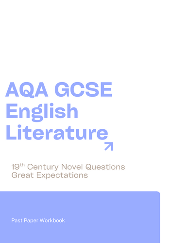AQA GCSE English Literature Paper One Great Expectations  Past Paper Workbook