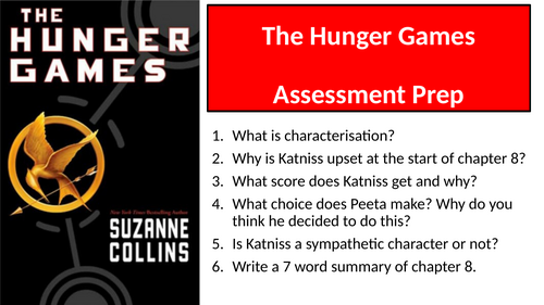 The Hunger Games - Chapter 9 Assessment Prep and Assessment (Language)