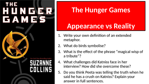 The Hunger Games - Chapter 10 Appearance and Reality