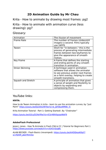 Krita Animation Basics
