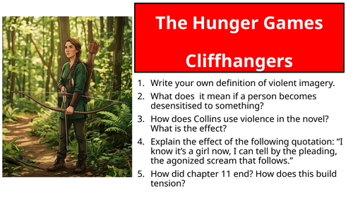 The Hunger Games - Chapter 12 Cliffhangers