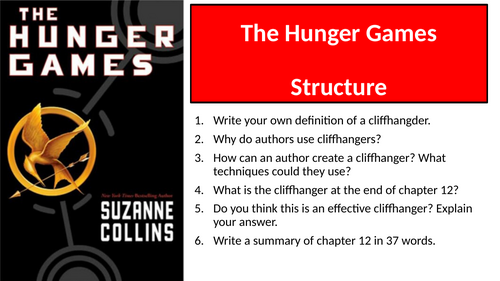 The Hunger Games - Chapter 13 Structure