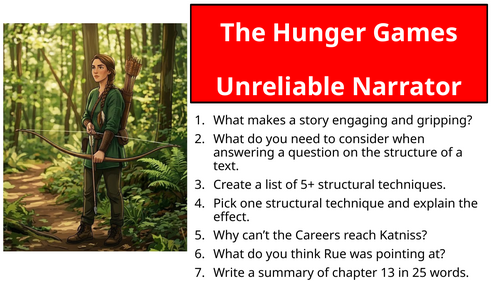The Hunger Games - Chapter 14 Unreliable Narrator