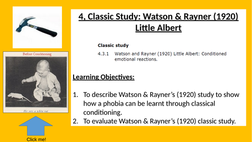 4. Classic Study - Watson and Raynor 1920