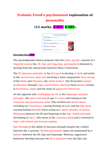 11. Freud’s Psychosexual Theory of Personality