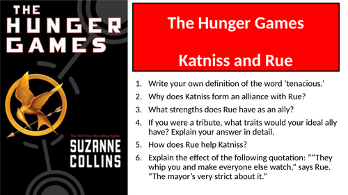The Hunger Games - Chapter 16 Creative Writing Script