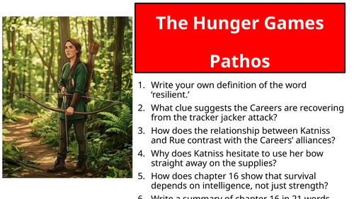 The Hunger Games - Chapter 17&18 Pathos