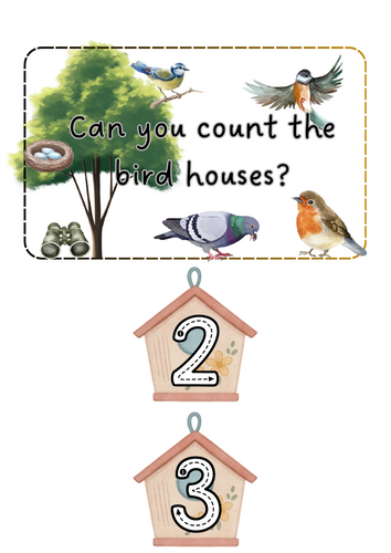 Big Bird Watch - Numbered house