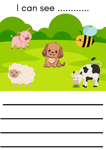 I can see writing resource