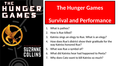 The Hunger Games - Chapter 19 Survival and Performance