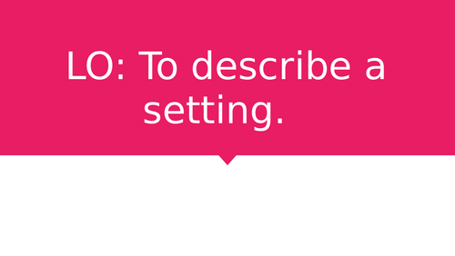 Stone Aged Boy - Descriptive Setting