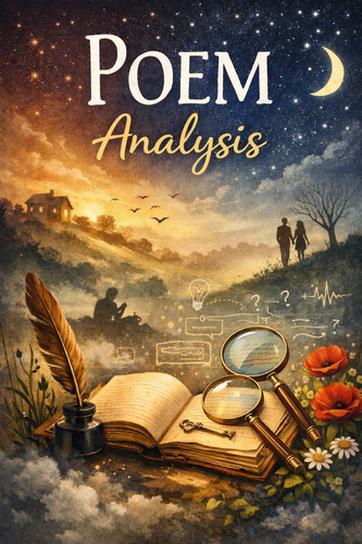 Poem Analysis Worksheet KS3 or KS4 - Poetry
