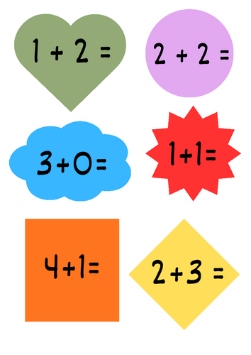 Addition Within 10 Hunt