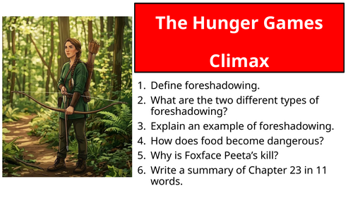 The Hunger Games - Chapter 24 & 25 Climax