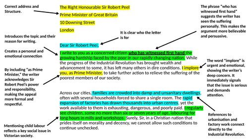 Victorian Poor Letter