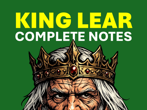 King Lear: Complete Notes