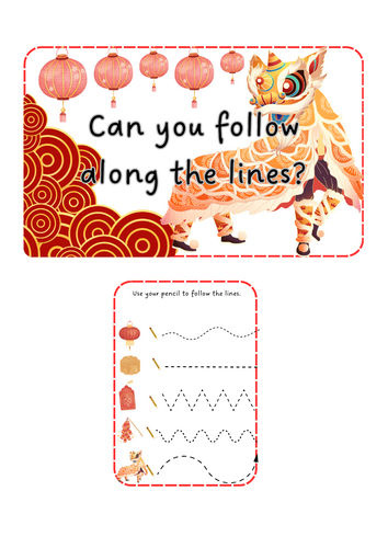 Lunar New Year - Pencil control