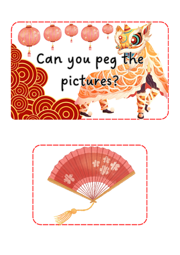 Lunar New Year - Peg the Pictures
