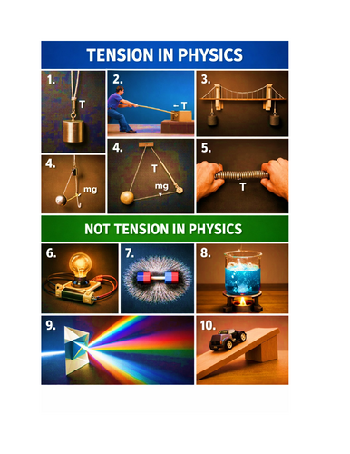 tension in physics worksheet