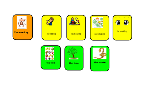 Year 2 Non-fiction writing Monkeys