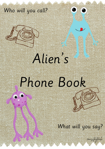 Aliens Space Phone Book